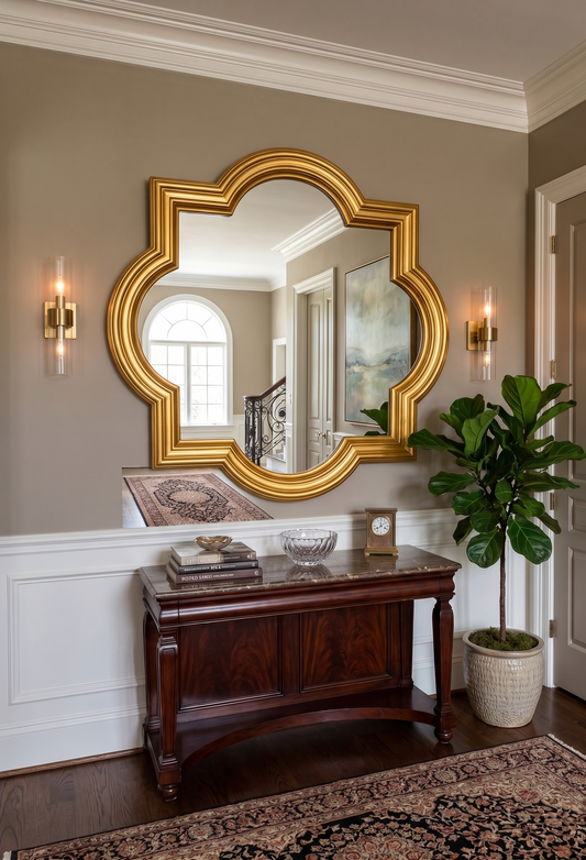 Golden Star Mirror – 120cm x 120cm