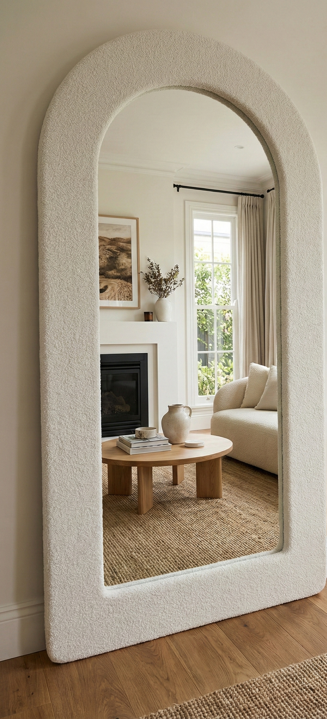Boucle Arch Mirror - 200cm x 100cm