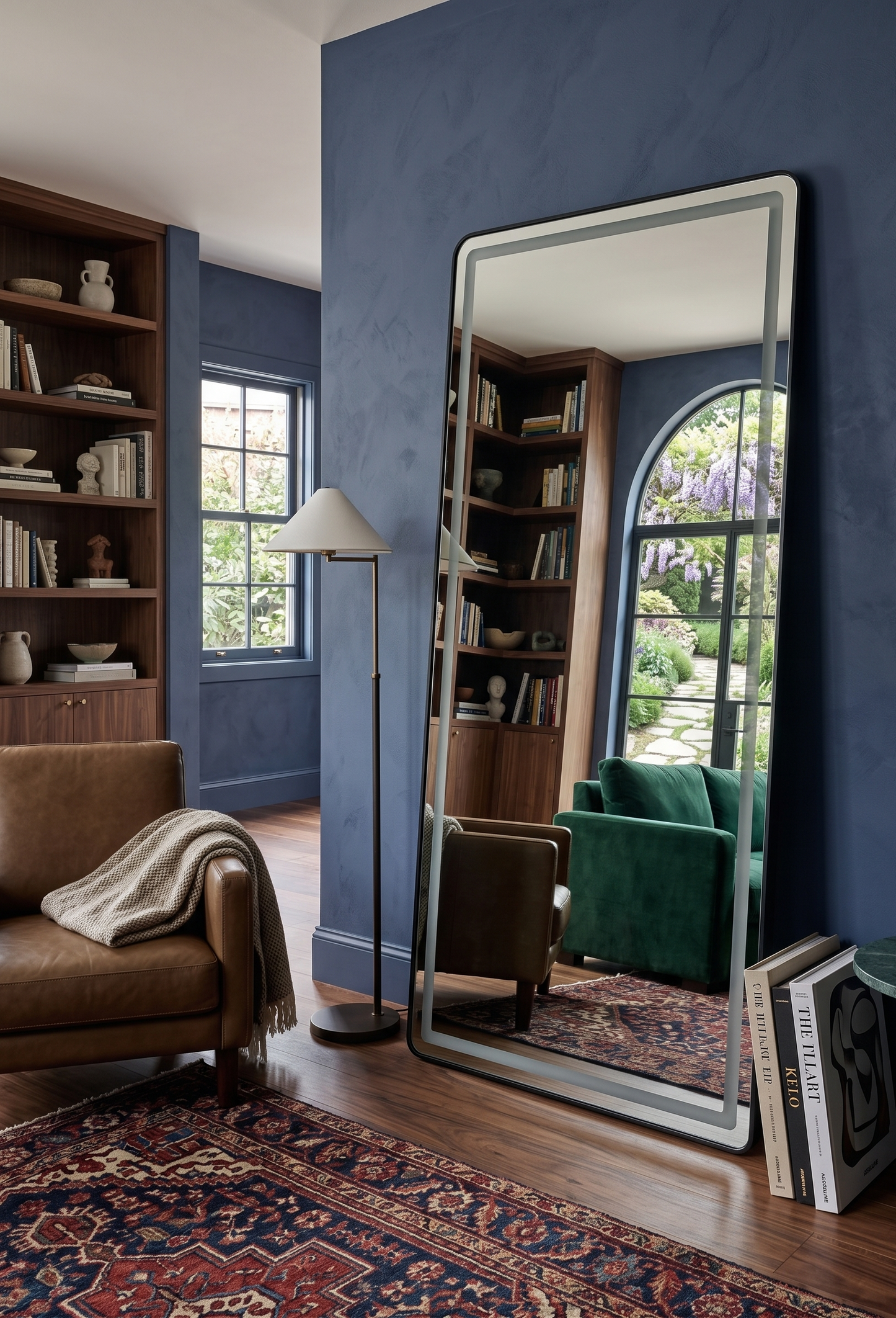 LED Rectangle Mirror with stand - 200cm x 100cm