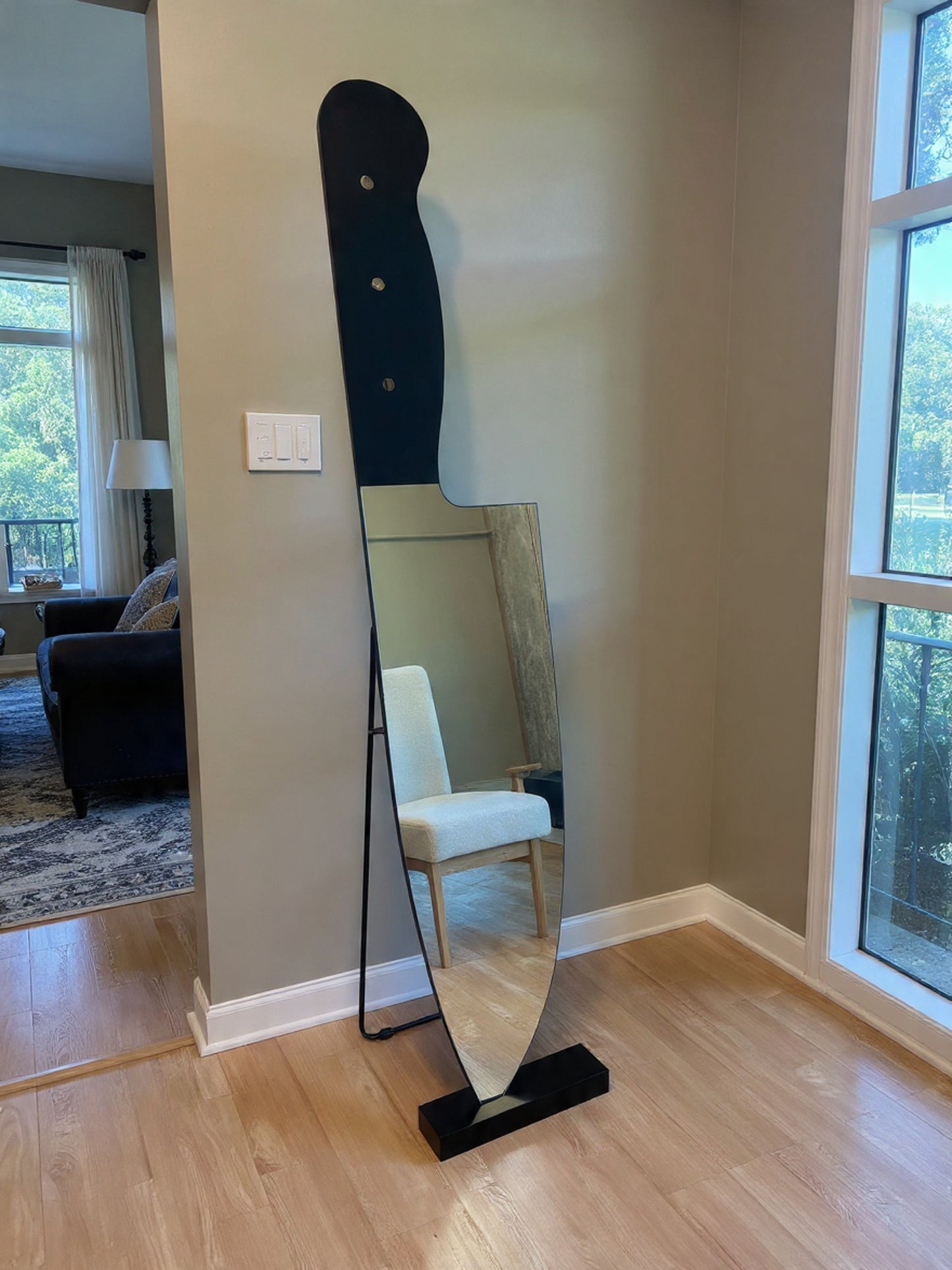 Knife Mirror - 200cm x 40cm