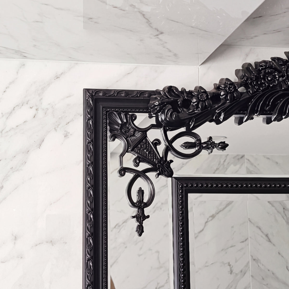 Rose-Hampton Mirror - Black  210x120cm