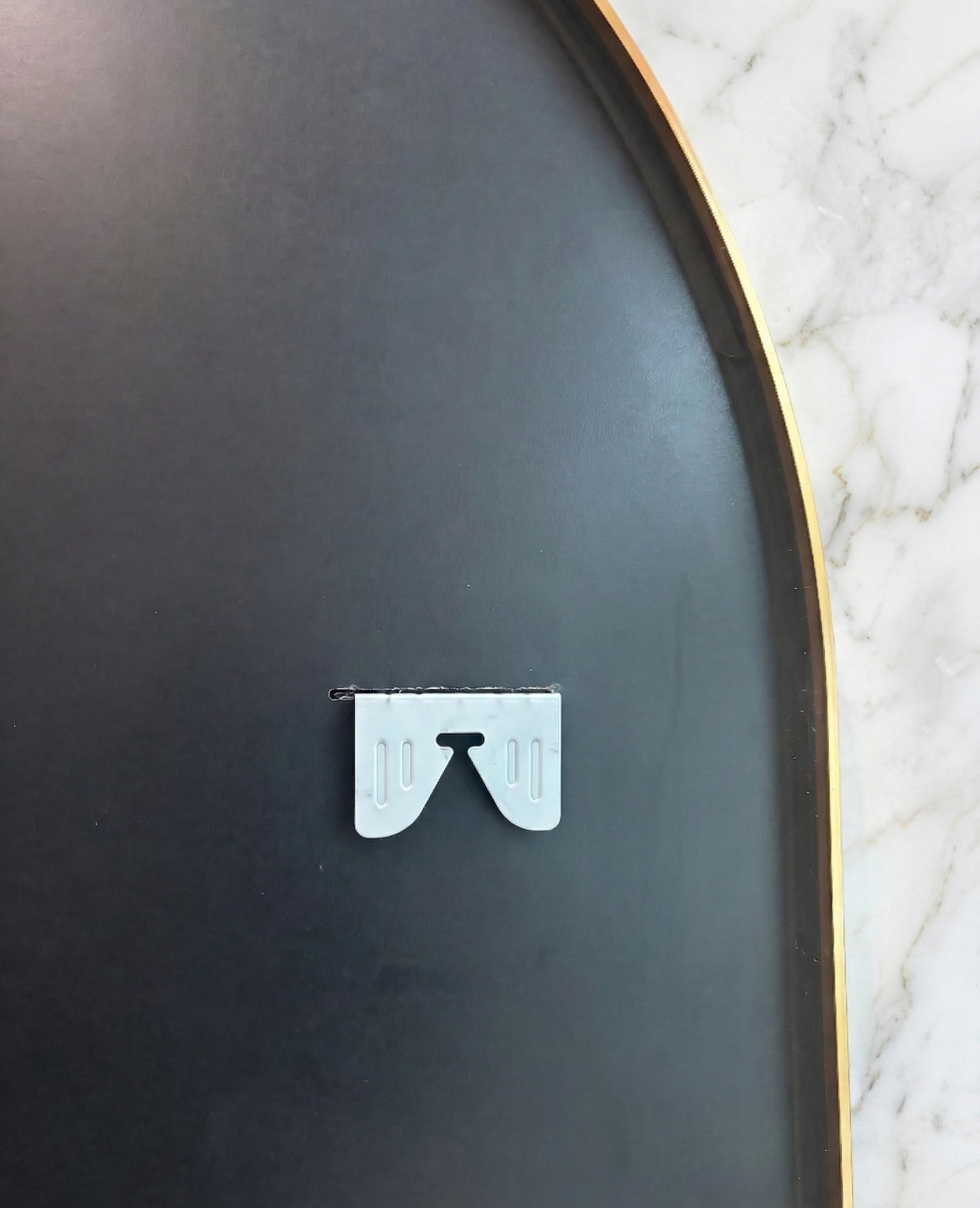 Box Metal Arch Mirror - GOLD - 200cm x 90cm