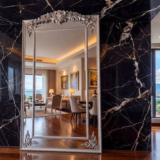 Rose-Hampton Mirror - Champagne - 210x120cm