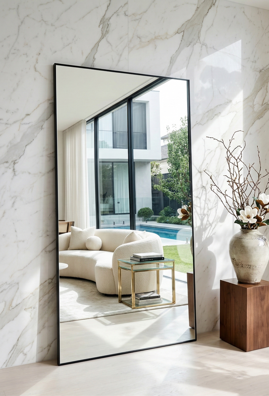 Full metal frame minimalist - Black - 200cm x 120cm