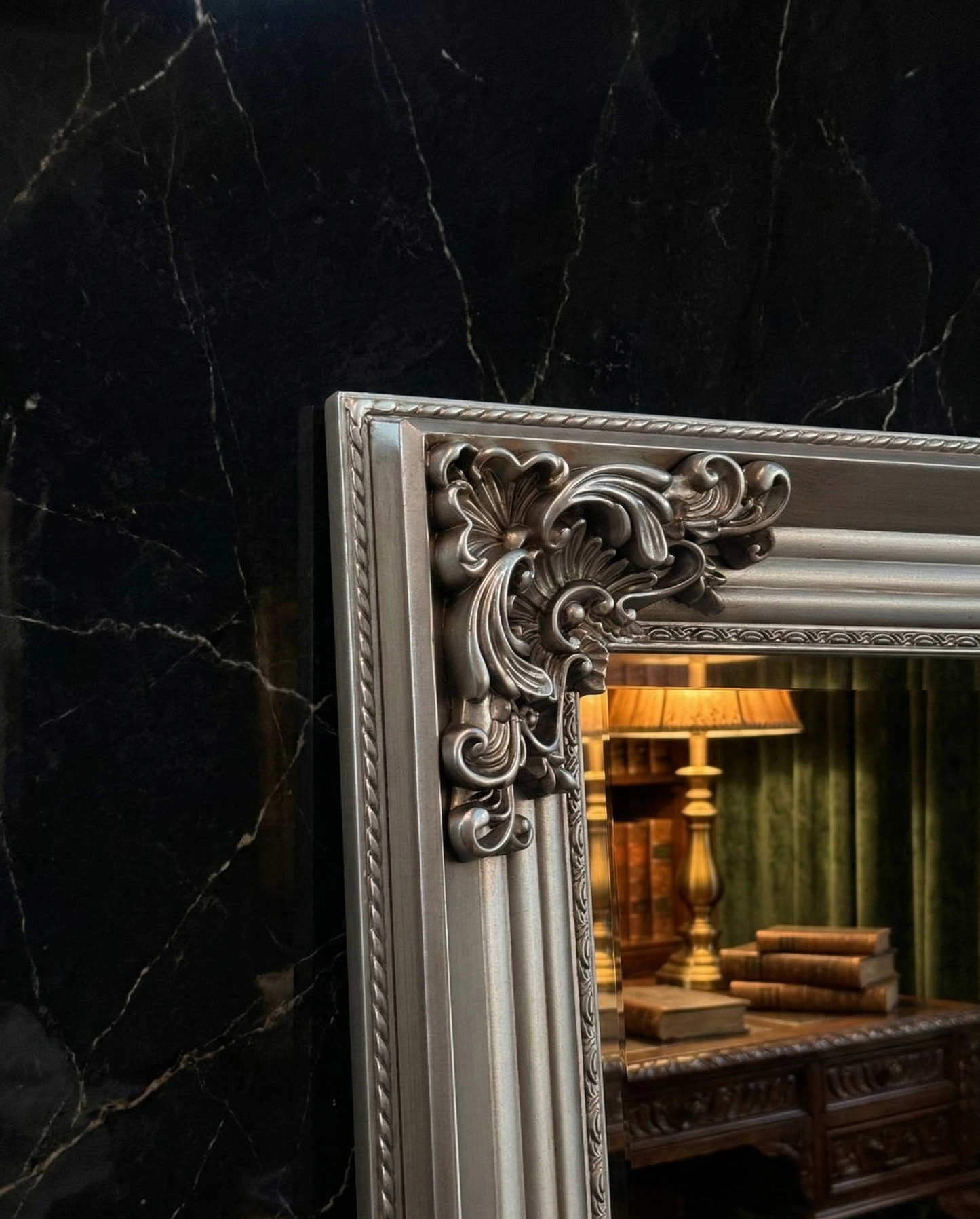 French Vienna Mirror - Champagne - 190cm x 90cm